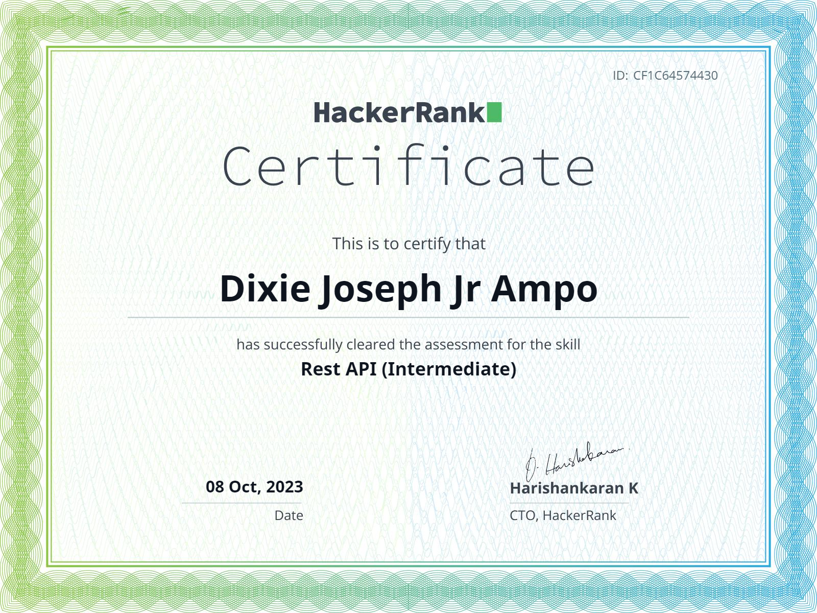 Rest API (Intermediate)
