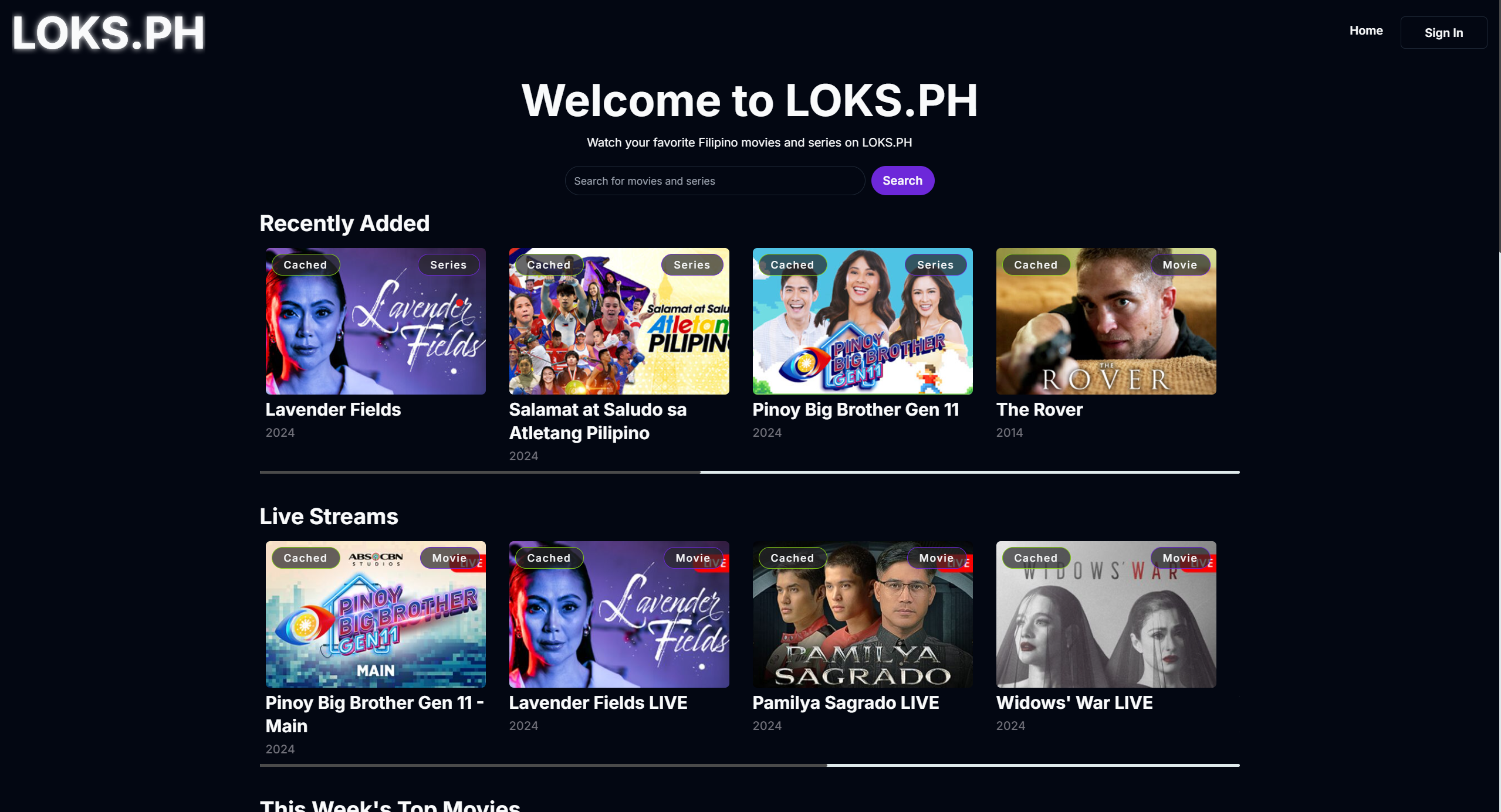 LOKS-PH: Website