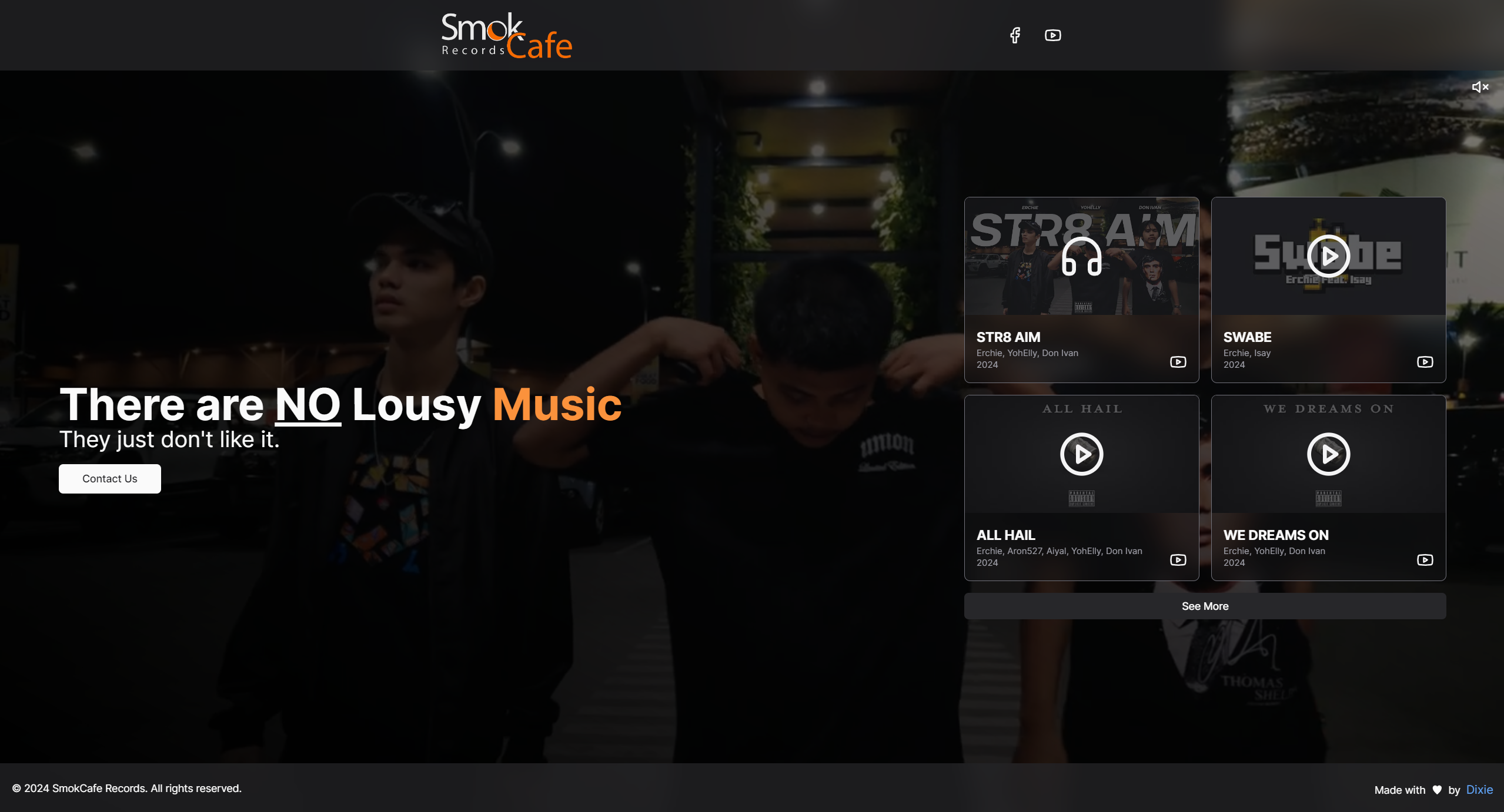SmokCafe Records: Website